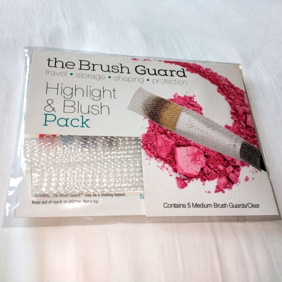 THE BRUSH GUARD Highlight & Blush Pack, 5 Medium Guards - Picture 1 of 6
